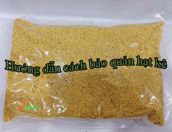 Bảo quản hạt kê đúng cách không hề khó