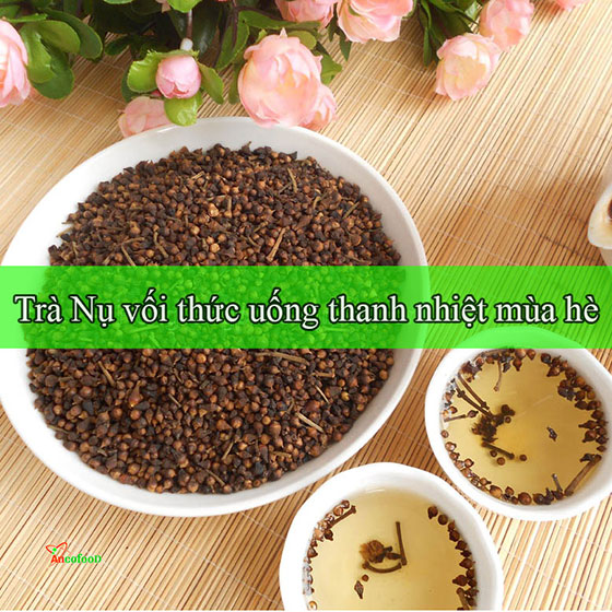 trà nụ vối thức uống thanh nhiệt mùa hè