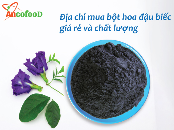 Mua bột hoa đậu biếc nguyên chất giá rẻ nhất?