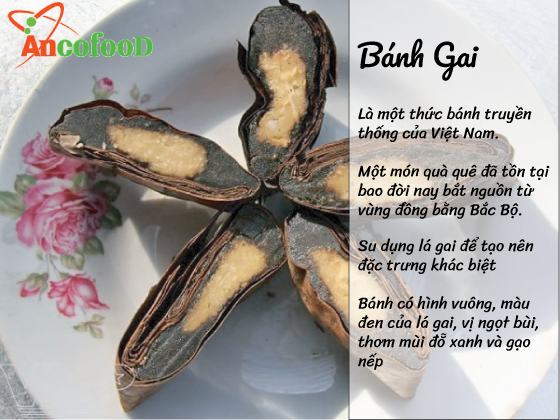 Bánh gai – món ngon đặc sản làm từ bột lá gai nguyên chất