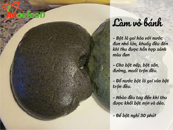 Bánh gai – món ngon đặc sản làm từ bột lá gai nguyên chất