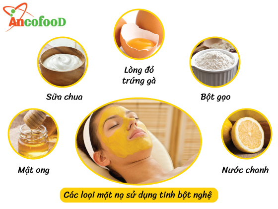 Cách sử dụng tinh bột nghệ vàng đúng cách hiệu quả tốt nhất